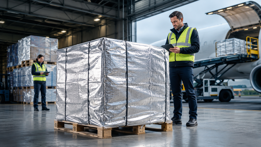 Køleemballage til <em>luftfragt</em> &amp; air cargo