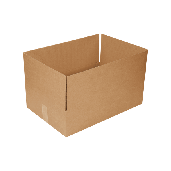 Standardkasse 600 x 400 x 155 mm - enkelt bølgepap