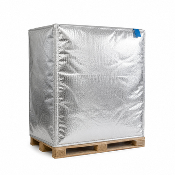 Termisk isoleringsovertræk blokpalle 120 x 100 x 150 cm (dobbeltlags)