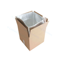 termokasse foldbar - 400 x 400 x 400 mm + (4-lags isolerende pose)