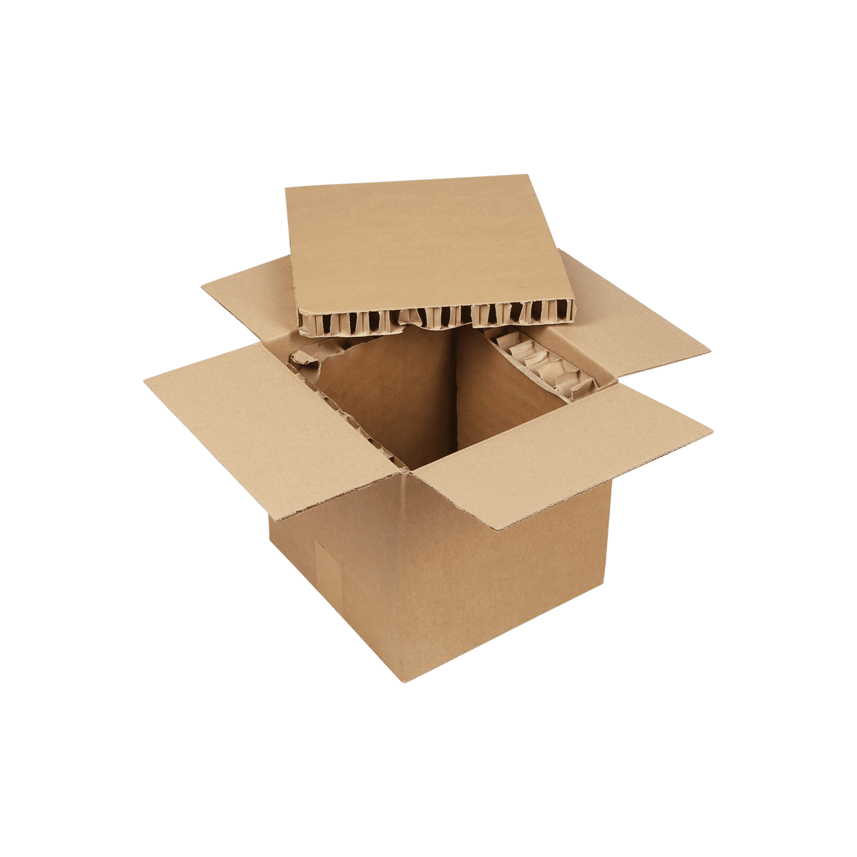 Honeycomb isoleringskasse 300 x 300 x 300 mm – 100% genanvendeligt pap