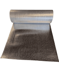 Isoleringsfolie på rulle 150cm x 50m x 4mm (aluminium + boblefolie)
